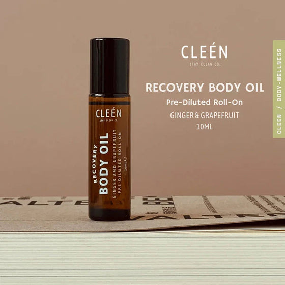 CLEEN BODY OIL RECOVERY (GINGER & GRAPEFRUIT) ROLL ON 10ML