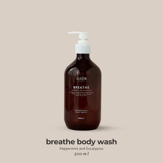 CLEEN AROMATIQUE BODY WASH (BREATHE) 500ML