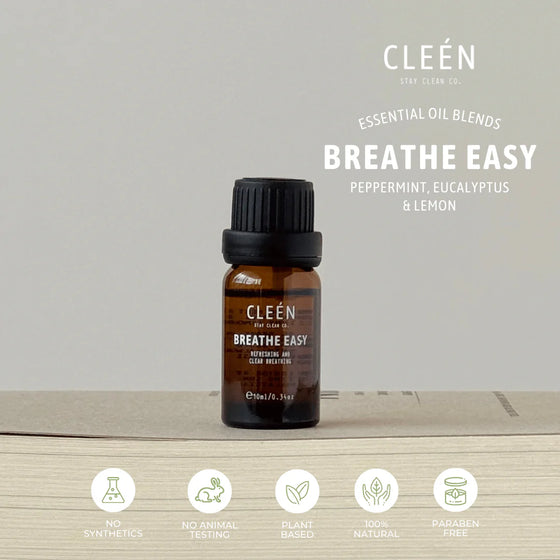 CLEEN ESSENTIAL OILS BREATHE EASY 10ML