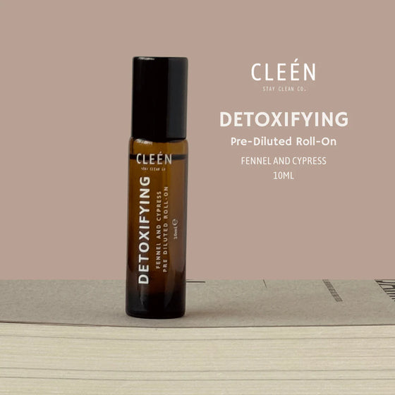 CLEEN BODY OIL DETOXIFYING (FENNEL & CYPRESS) ROLL ON 10ML