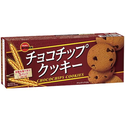 BOURBON CHOCO CHIPS COOKIES 9P