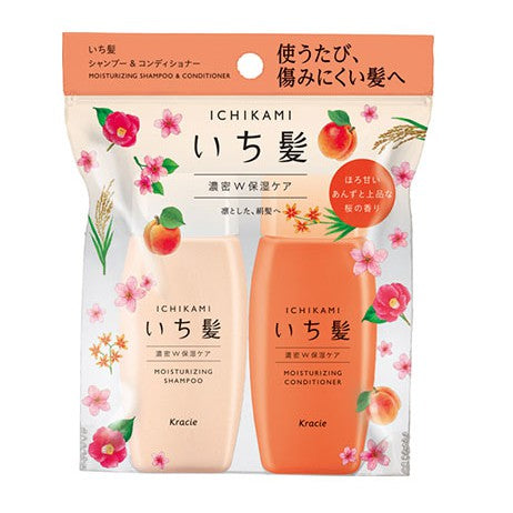 Ichikami Shampoo & Conditioner Mini set (Moisturizing Care) 40ml+40g