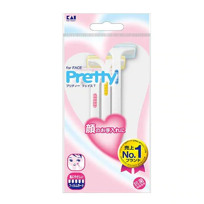 KAI PRETTY FACE RAZOR 3PCS FRT3P16 31MM