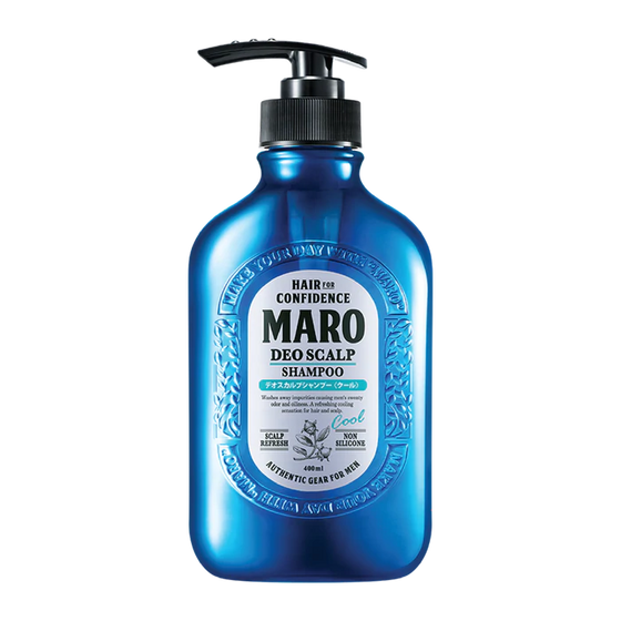 MARO DEO SCALP SHAMPOO COOL 400ML BLUE