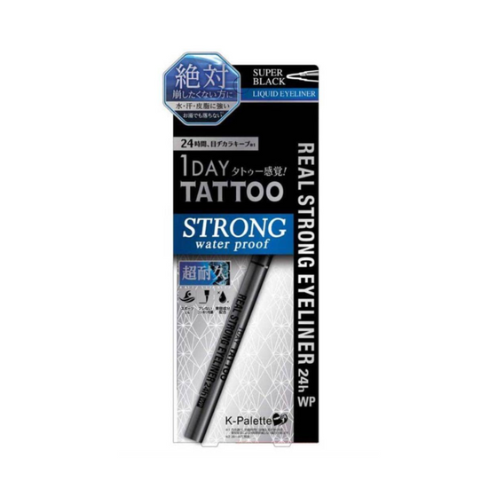 K-Palette Real Strg Eyeliner 24H WP Super Black