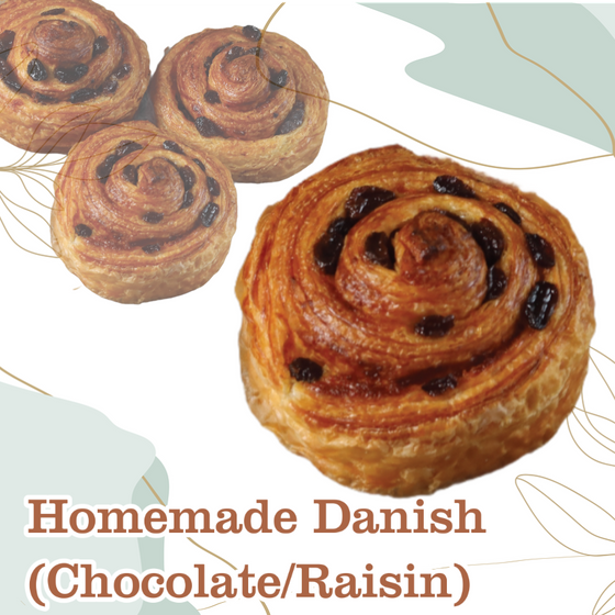 Le Moon's Danish Raisin/ Chocolate