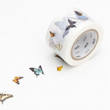 MTEX1P30 MT Washi Masking Tape Ex Butterfly (30MM)