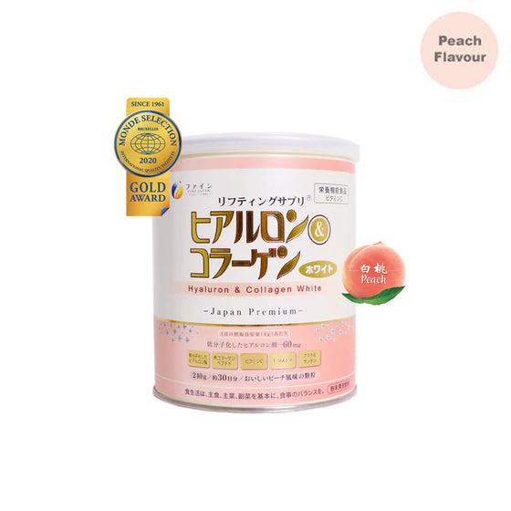 FINE HYALURON & COLLAGEN WHITE 240G
