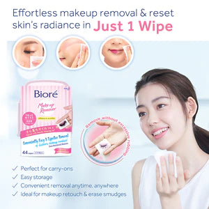 Biore Cleansing Oil Wipes Box 44'S